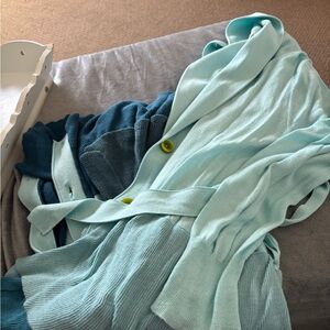 Matilda Jane Light Blue and Teal Cardigan